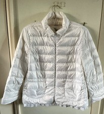 MARC CAIN JACKET WHITE FEATHER