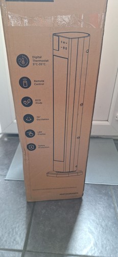 Midea fan heater oscillating - fan,
