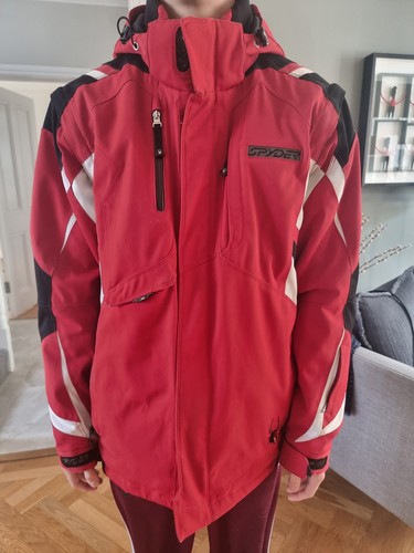 Spyder ski jacket red and - -,