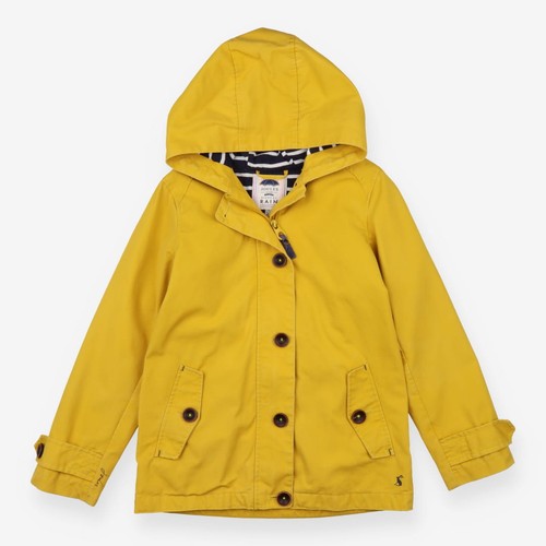 Joules yellow canvas hooded - joules,