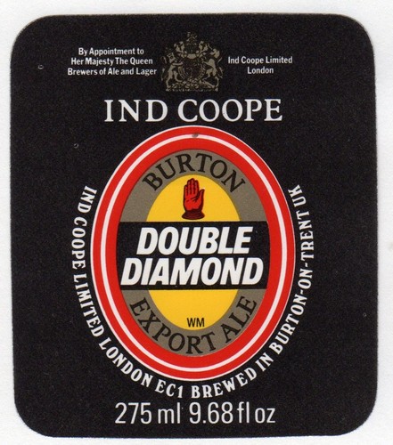Beer label ind coope - beer,