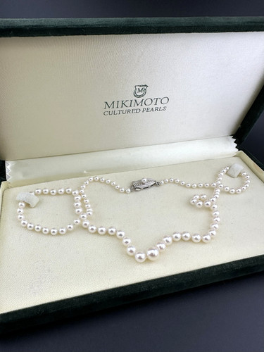 Vintage mikimoto 925 sterling - mikimoto,