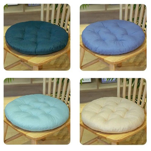 Solid round chair seat pad - chair,