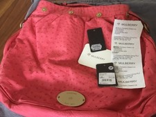 Mulberry Mitzy Hobo Ostrich