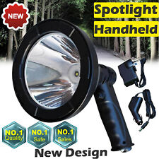 5" Rechargeable LED 70000Lumen 700W Spotlight Hunting Hand Held Torch Spot Light