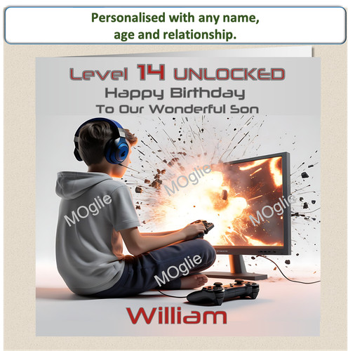 Personalised birthday card - birthday,