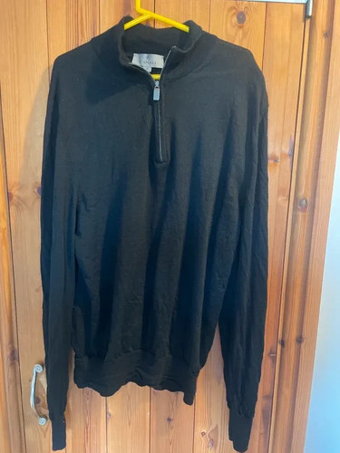 Canali black zip - black, 1