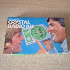 Science Fair Crystal Radio Kit Cat.28-219 - Vintage