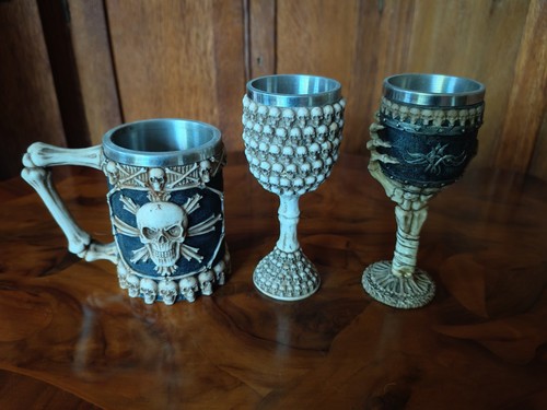 Gothic medieval skull and - gothic,