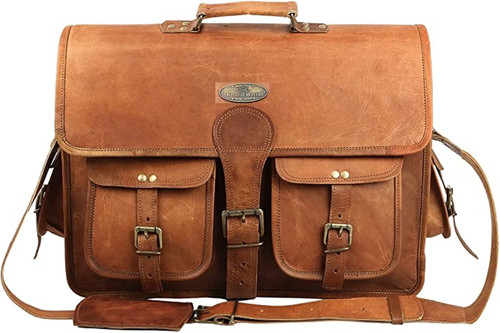 Men handmade brown leather - men's,
