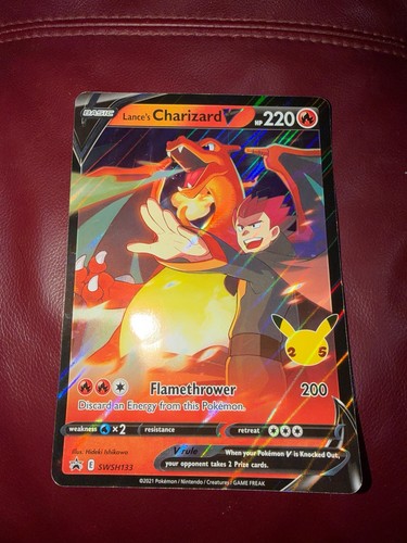 Pokémon lance charizard v - pokémon,