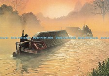 D142929 Inland Waterways by Alan Firth Autumn Sunrise on Grand Union Canal Salmo