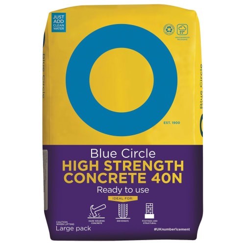 Blue circle high strength 40n - blue,