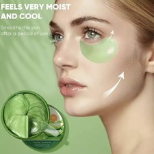 60 PCS UNDER EYE PADS ALOE VERA COLLAGEN MASK HYDRATING ANTI AGING WRINKLES