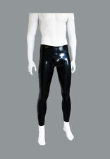Rubber Latex Pouch Front Leggings. 