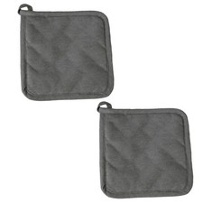 Grey Pot holder 100% Cotton