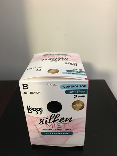Jet black eggs silken - jet, mist