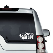 Pug Life Sticker Window or