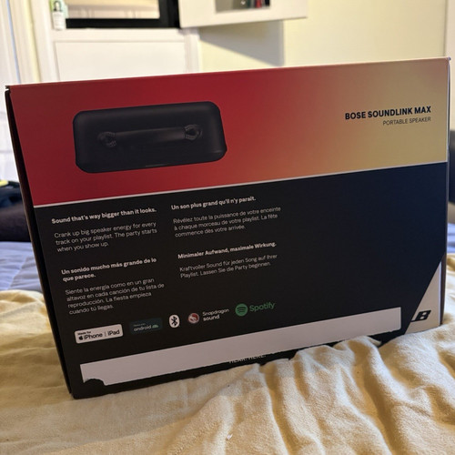 Bose soundlink max portable - bose,