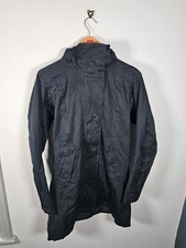 Patagonia H2no Jacket Women's Small Black Mid-length Hooded Waterproof Coat