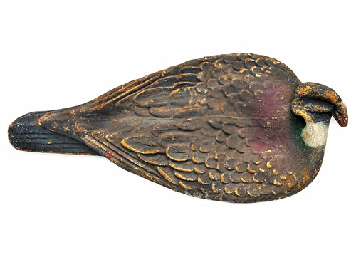 Antique vintage rubber pigeon - antique,