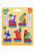 5 Dinosaur Finger Puppets Pack