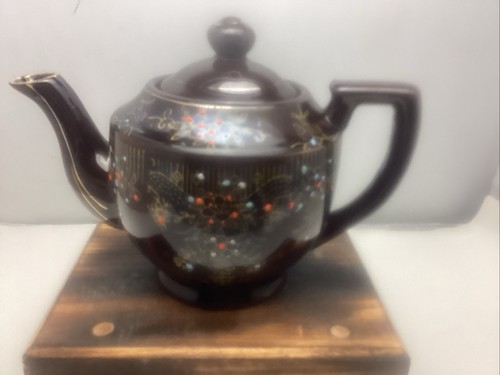 Vintage redware moriage - redware,