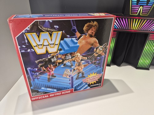 Mattel 2017 wwe retro blue - 2017,