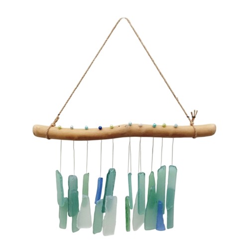 Sea glass wind - glass, chimes,handmade