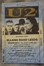 USED CONCERT TICKET: U2 **