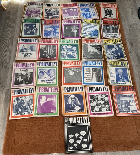 Private eye magazine 1970 - eye,