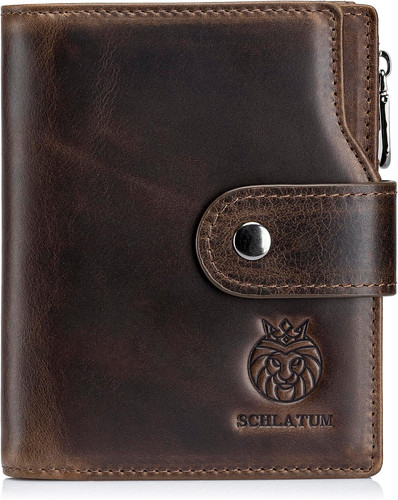 Mens leather wallet - leather,