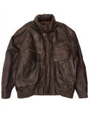 MILAN Mens Leather Jacket UK