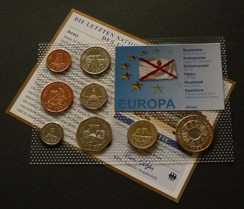 Jersey coin set - , (different