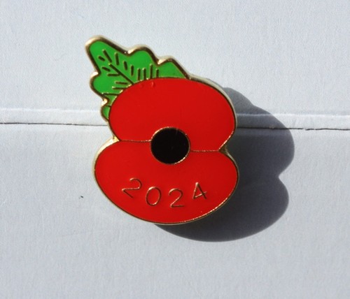 Poppy enamel badge - poppy¹,