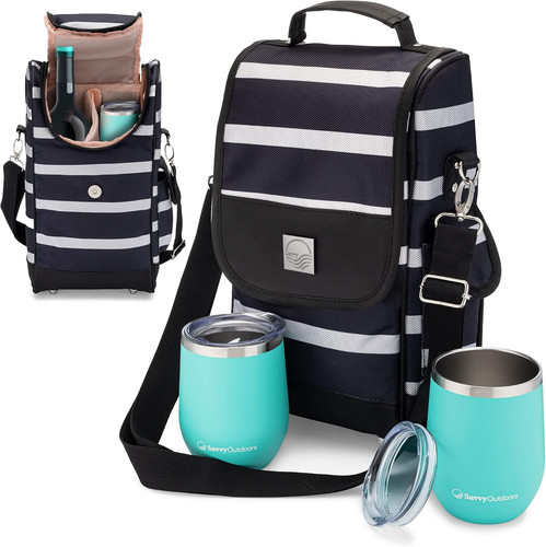 Savvy outdoors insulated wine - outdoors,