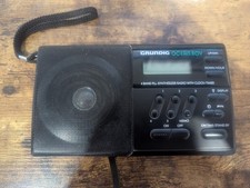 Grundig Ocean Boy 4 Band Radio Black - FOR PARTS (can't tune)