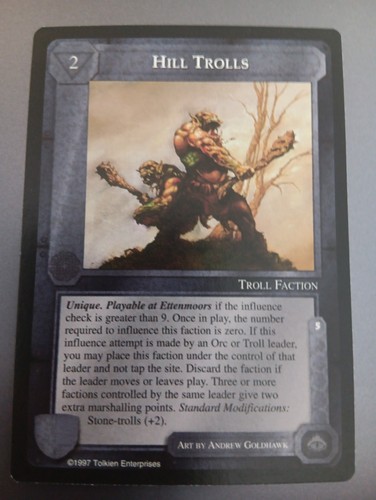 Hill trolls meccg - -,