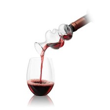 Conundrum AERATOR POURER White Red Wine Aerating Decanter Spout Bar Drink Gift