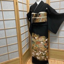 3412# Japanese Tomesode Kimono