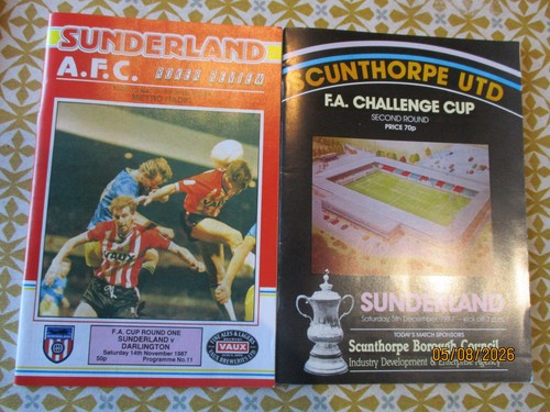 Sunderland 1987 cup - 1987/88, fa