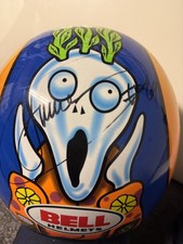 Bell James Witham Signed Replica Helmet Bsb Superbike.