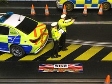 1/32 police figures ,British Traffic Police, Speed Trap, 1:32 Police set 06