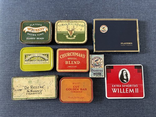 Vintage tobacco tin - tobacco, lot