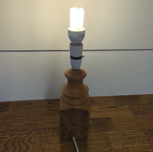 Handmade wooden table lamp - handmade,