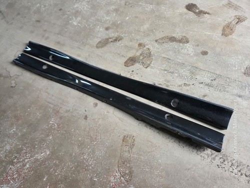 Bmw e36 side skirts black - skirts, in