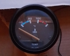 Vintage electric temp gauge - vintage,