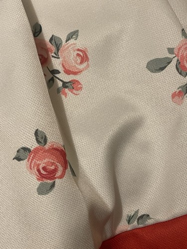 Floral kitchen curtain - floral,
