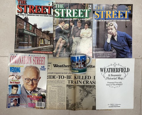 Vintage coronation street mug - street,