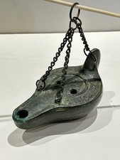 Antique Bronze Hanging Oil